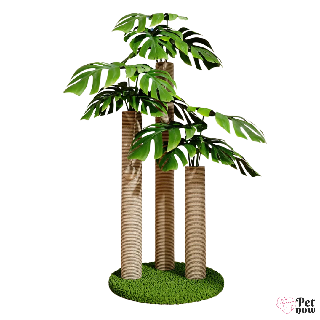 Arranhador de Sisal para Gatos Coqueiro Decorativo