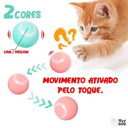 Bola Inteligente Elétrica Para Gatos