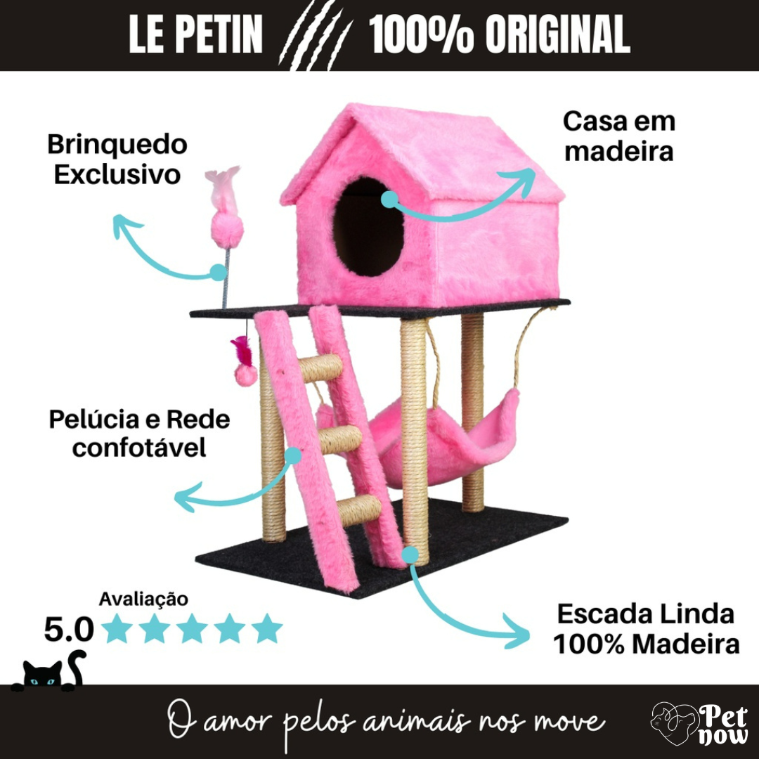 Arranhador Gato Casa Duplex Cat London