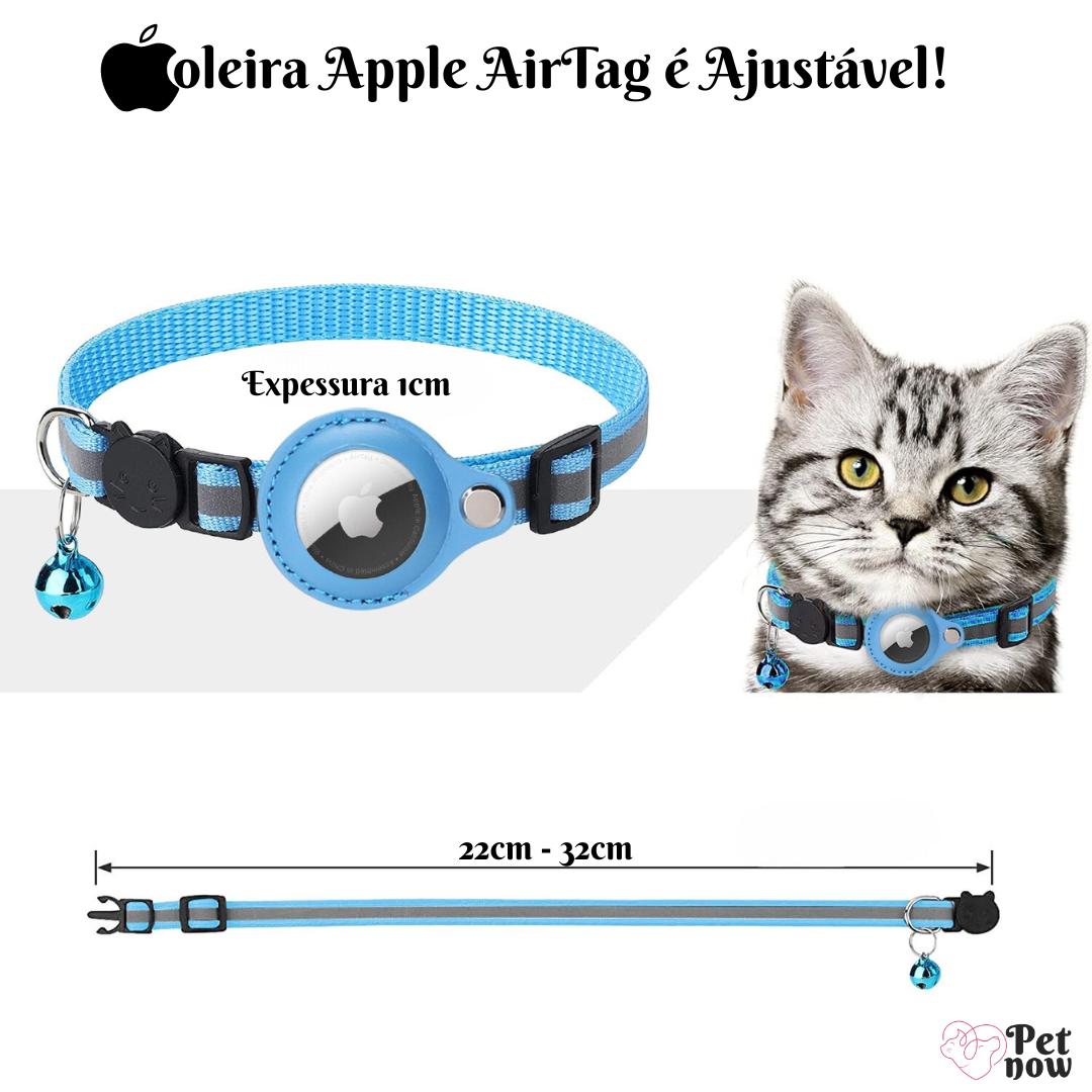 Coleira com Suporte para Apple AirTag