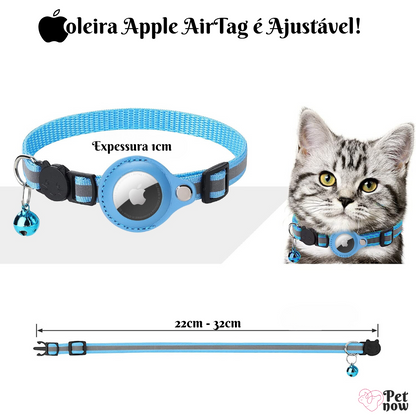 Coleira com Suporte para Apple AirTag