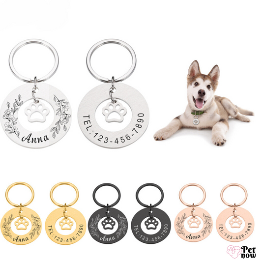 Tag de Identificação SafePet Personalizada