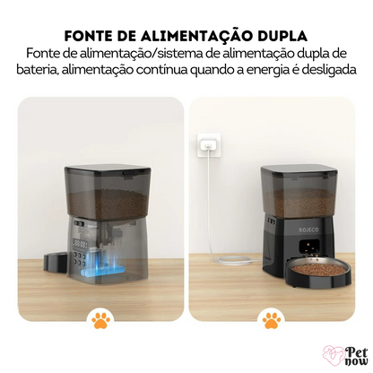 Comedouro Automático de Cães e Gatos ROJECO