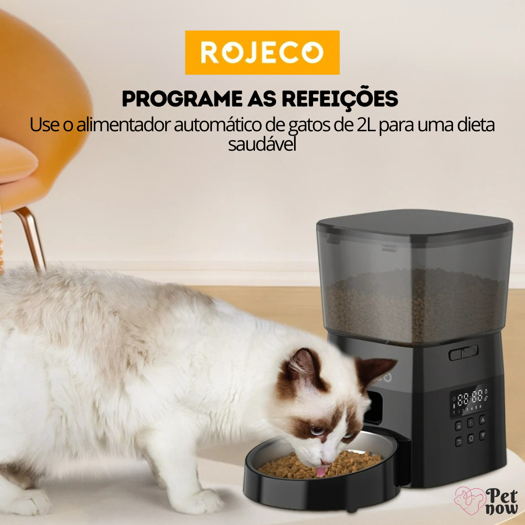 Comedouro Automático de Cães e Gatos ROJECO