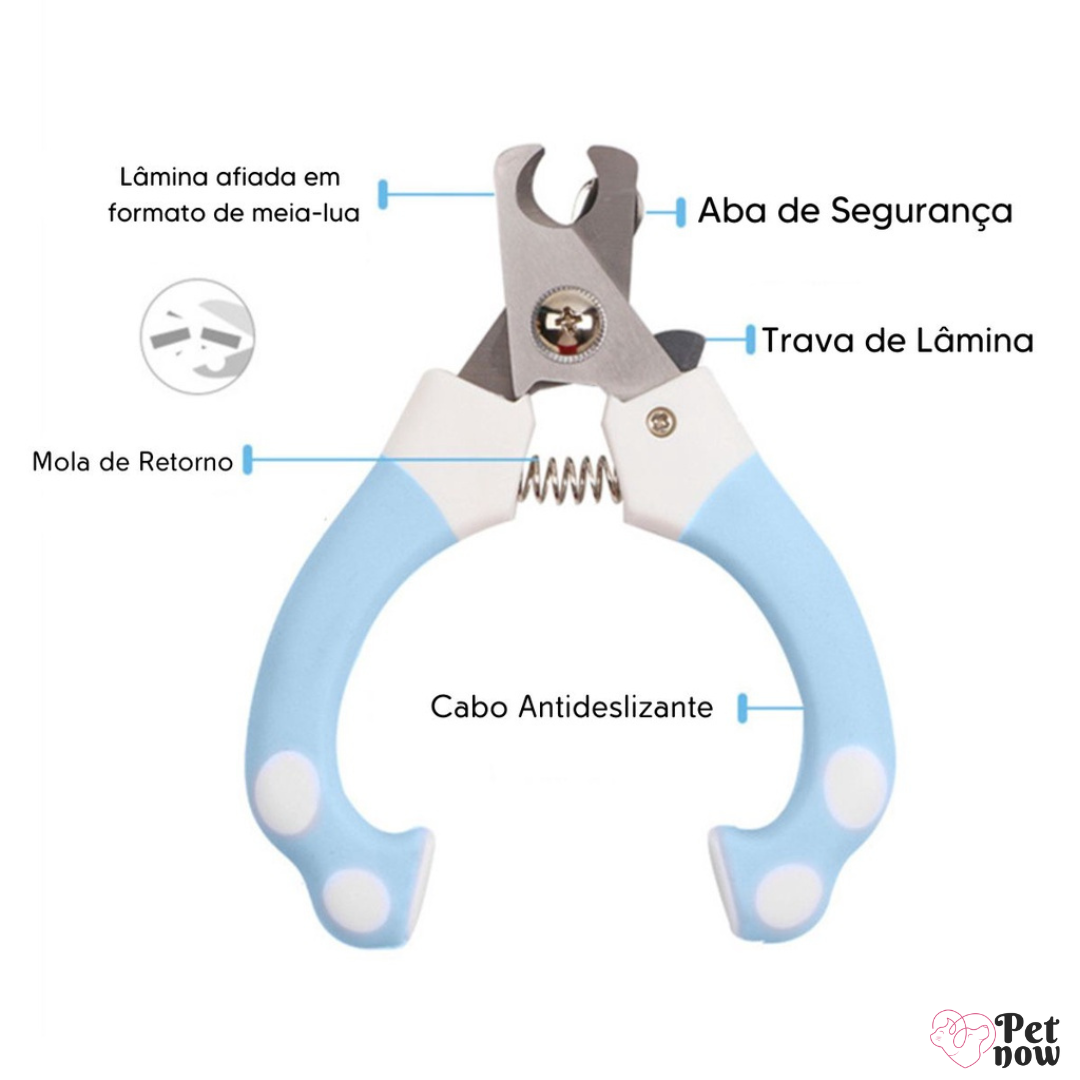 Alicate Cortador de Unha Pet Patinha para Cães e Gatos