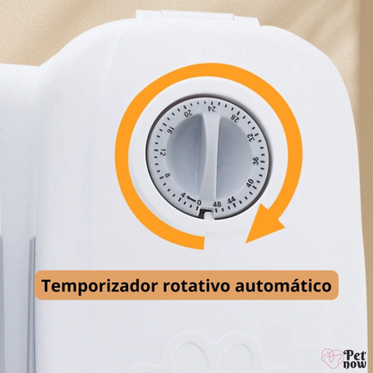 Comedouro Para Cães e Gatos Com Timer Automático