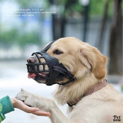 Focinheira de Silicone para Cachorros - Conforto e Segurança para Todas as Raças