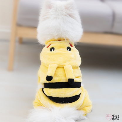 Fantasia de Inverno do Pikachu para Cães e Gatos - Mantenha seu Pet Aquecido com Estilo