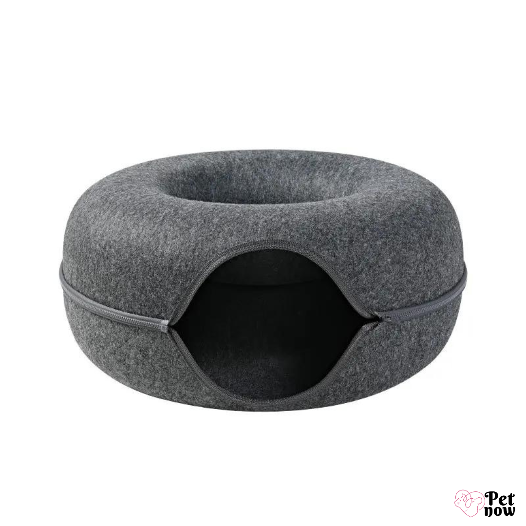Cama Túnel para Gatos - Brinquedo Interativo