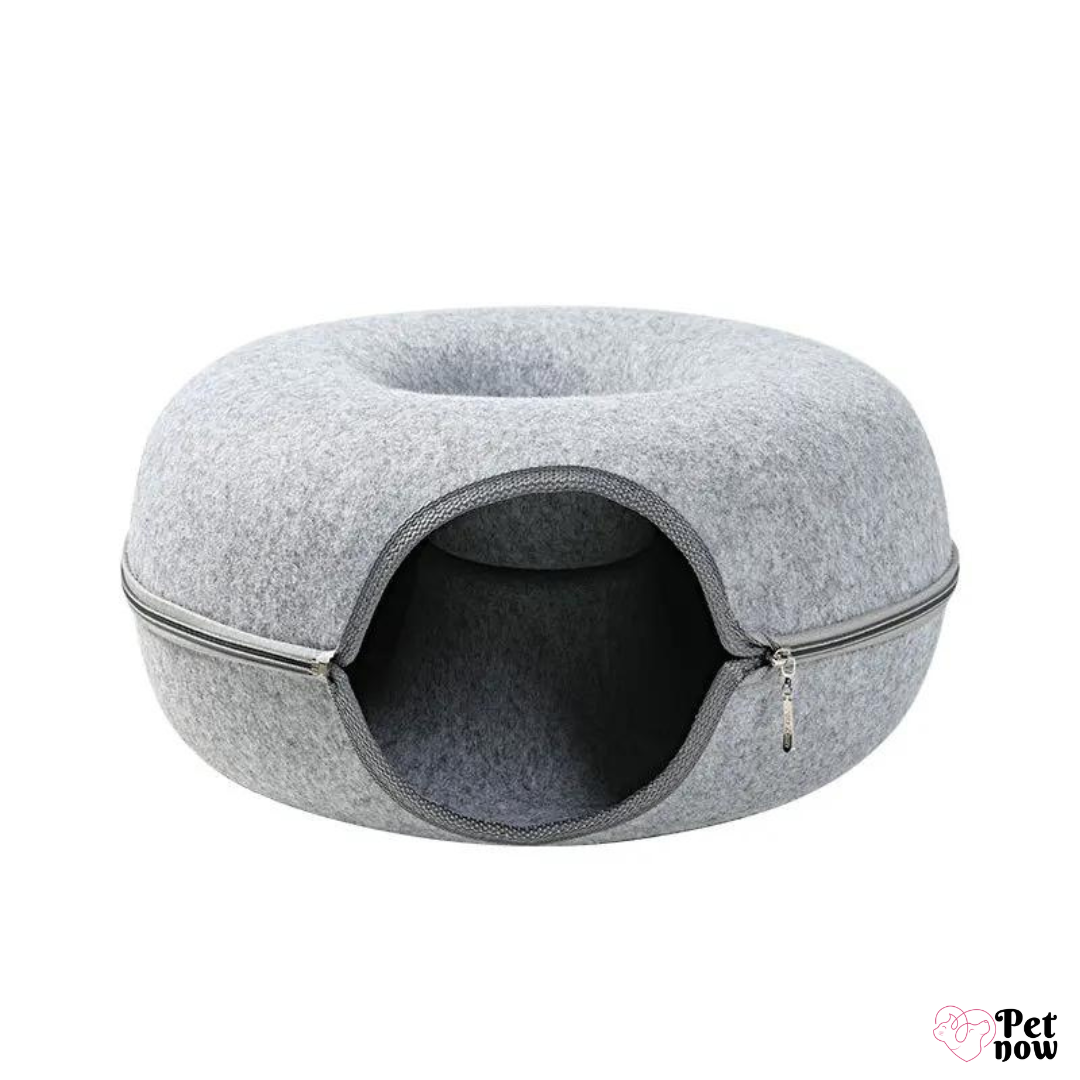 Cama Túnel para Gatos - Brinquedo Interativo