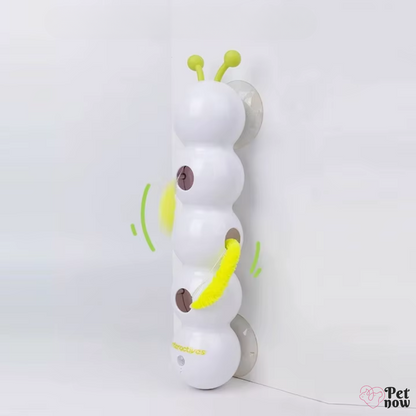 Brinquedo Interativo Lagarta para Gatos com Sensor de Movimento USB