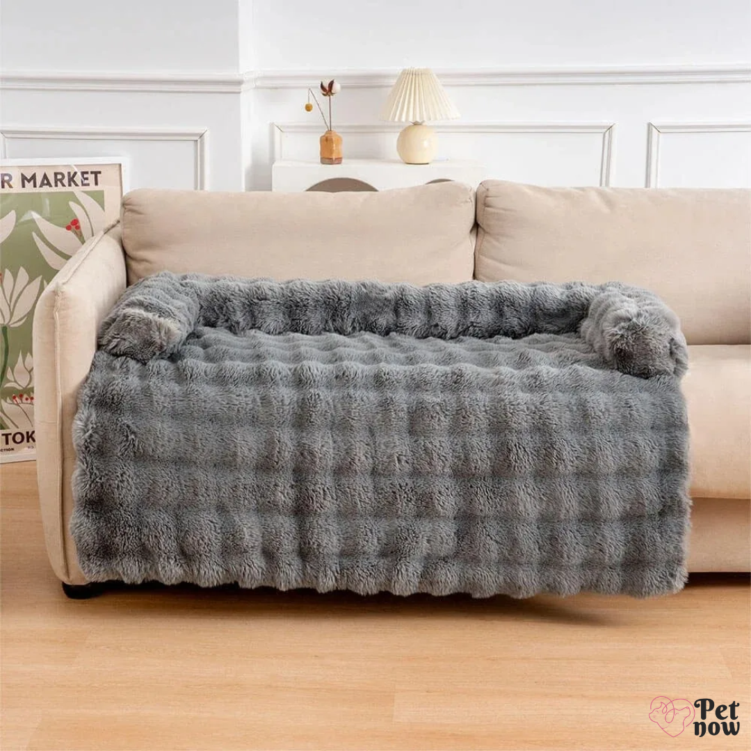 Cama para Sofá de Pelúcia - Cães e Gatos