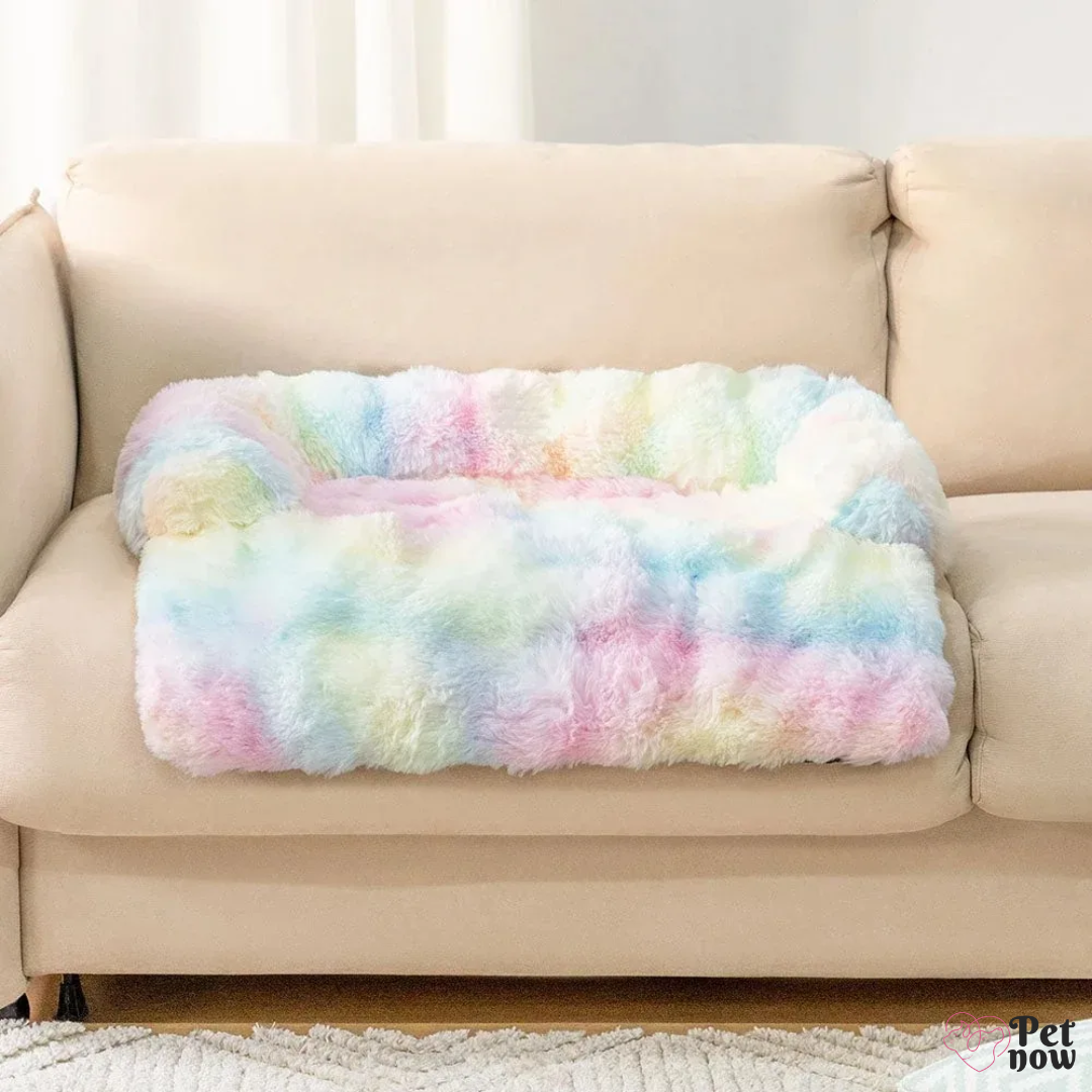 Cama para Sofá de Pelúcia - Cães e Gatos