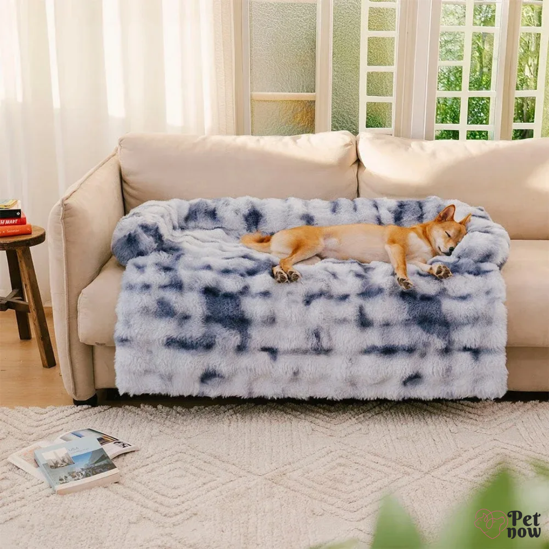 Cama para Sofá de Pelúcia - Cães e Gatos
