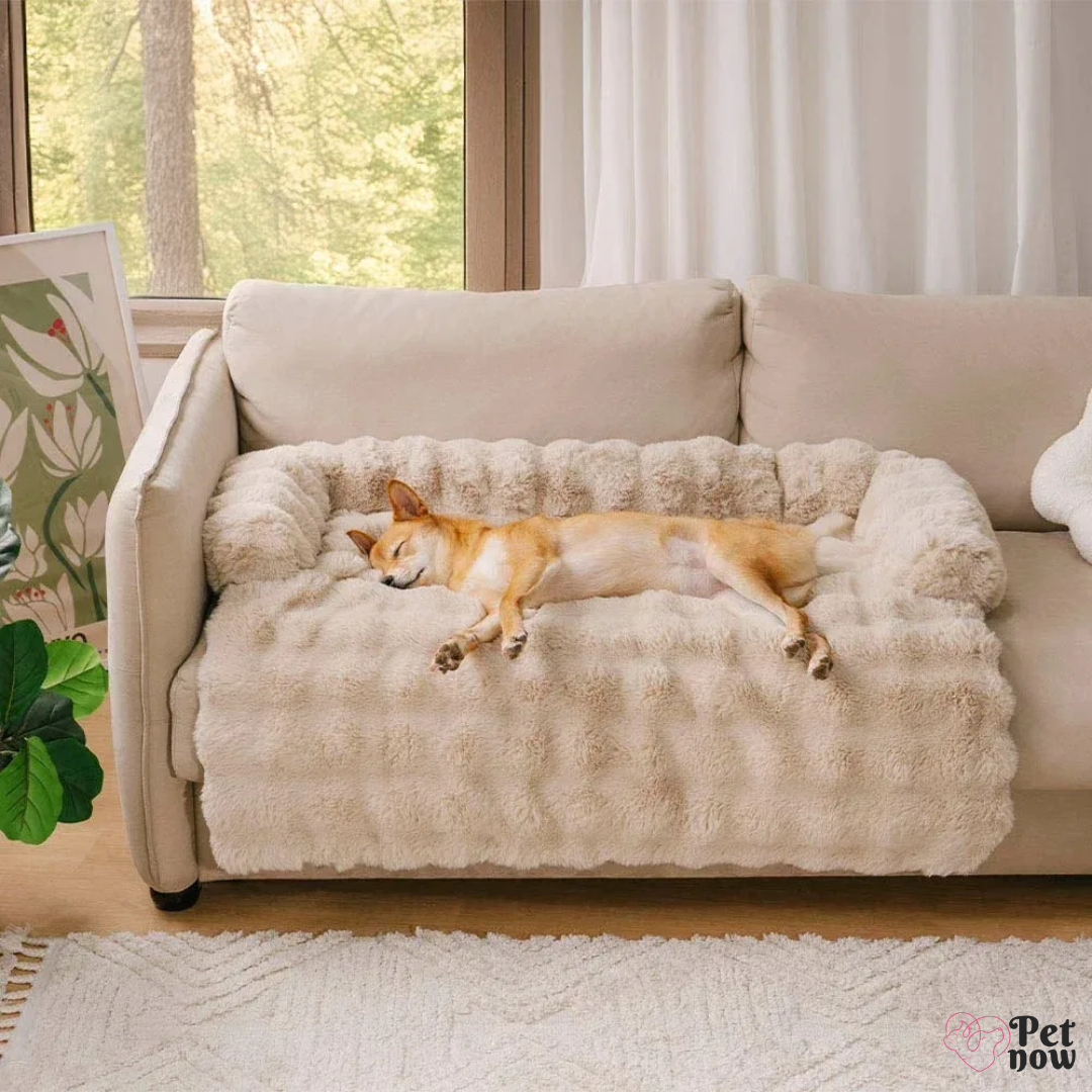 Cama para Sofá de Pelúcia - Cães e Gatos
