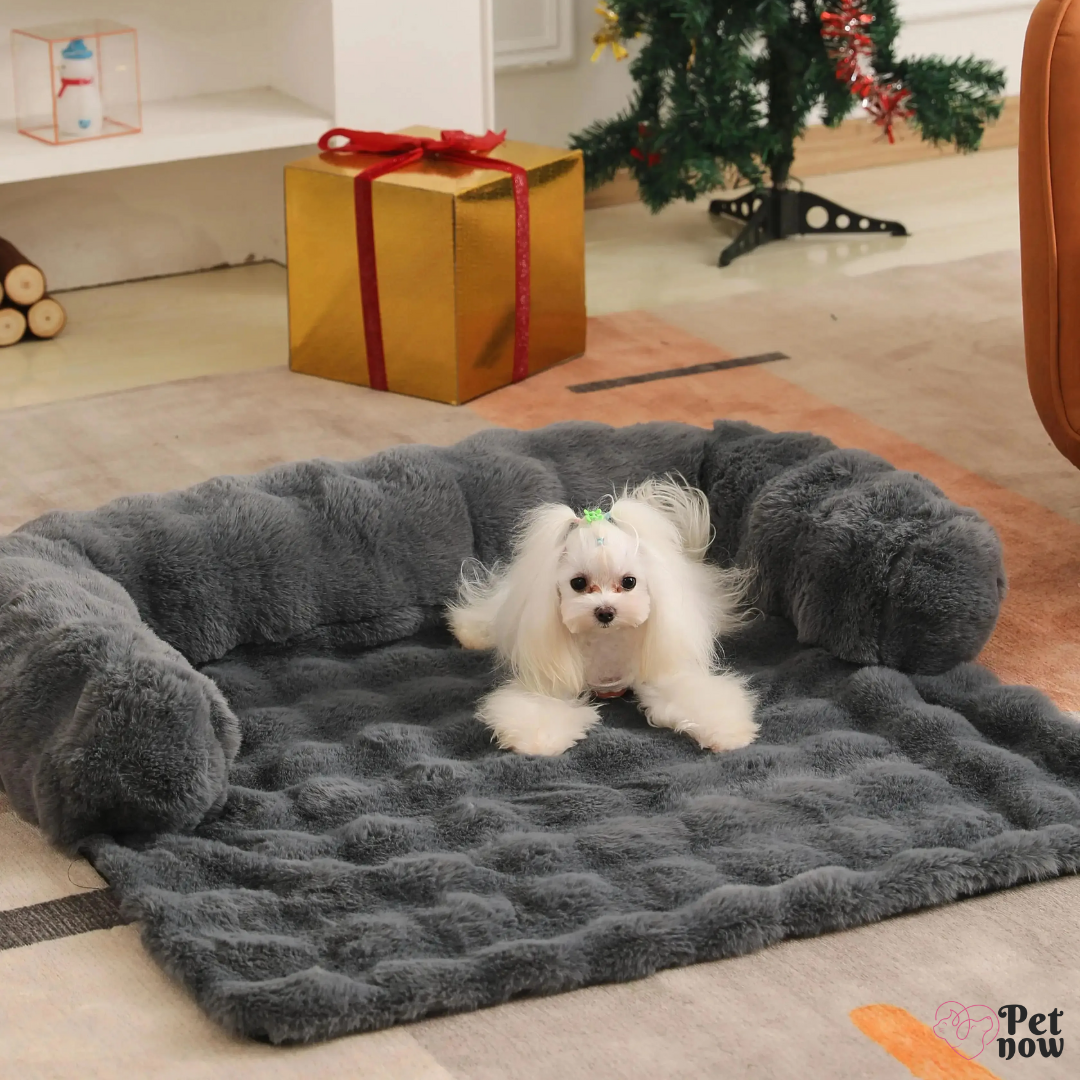 Cama para Sofá de Pelúcia - Cães e Gatos