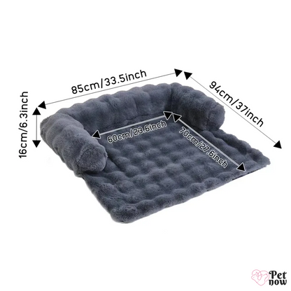 Cama para Sofá de Pelúcia - Cães e Gatos