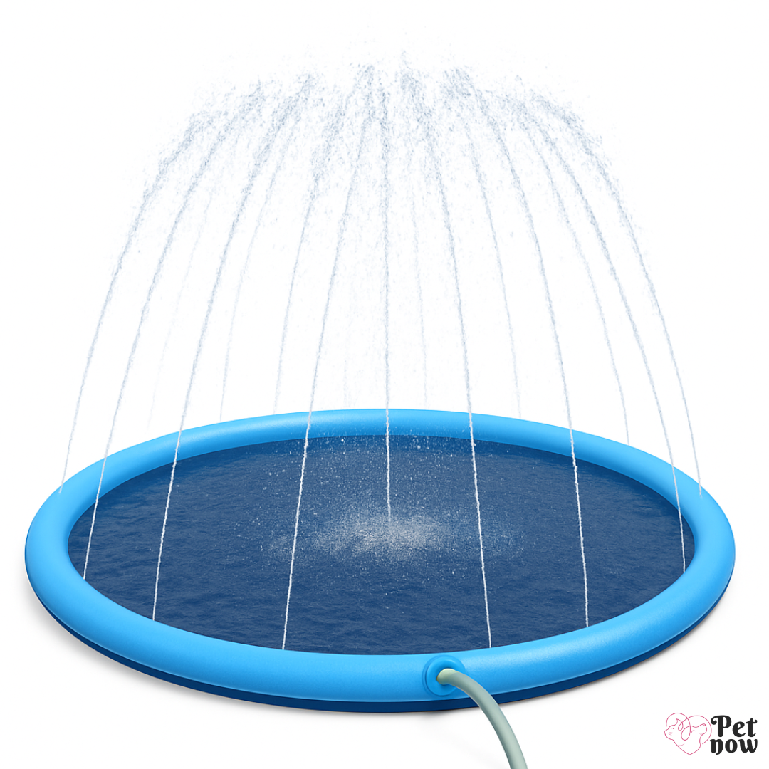 Tapete Pulverizador de Água Refrescante Para Cães