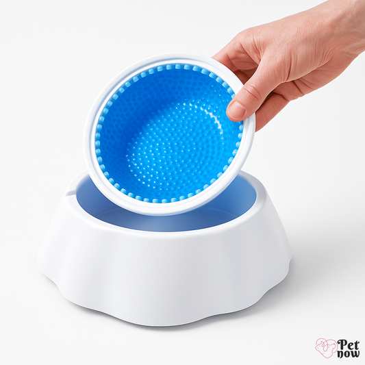 Tigela Gelada para Pets - Água Fresca por Horas