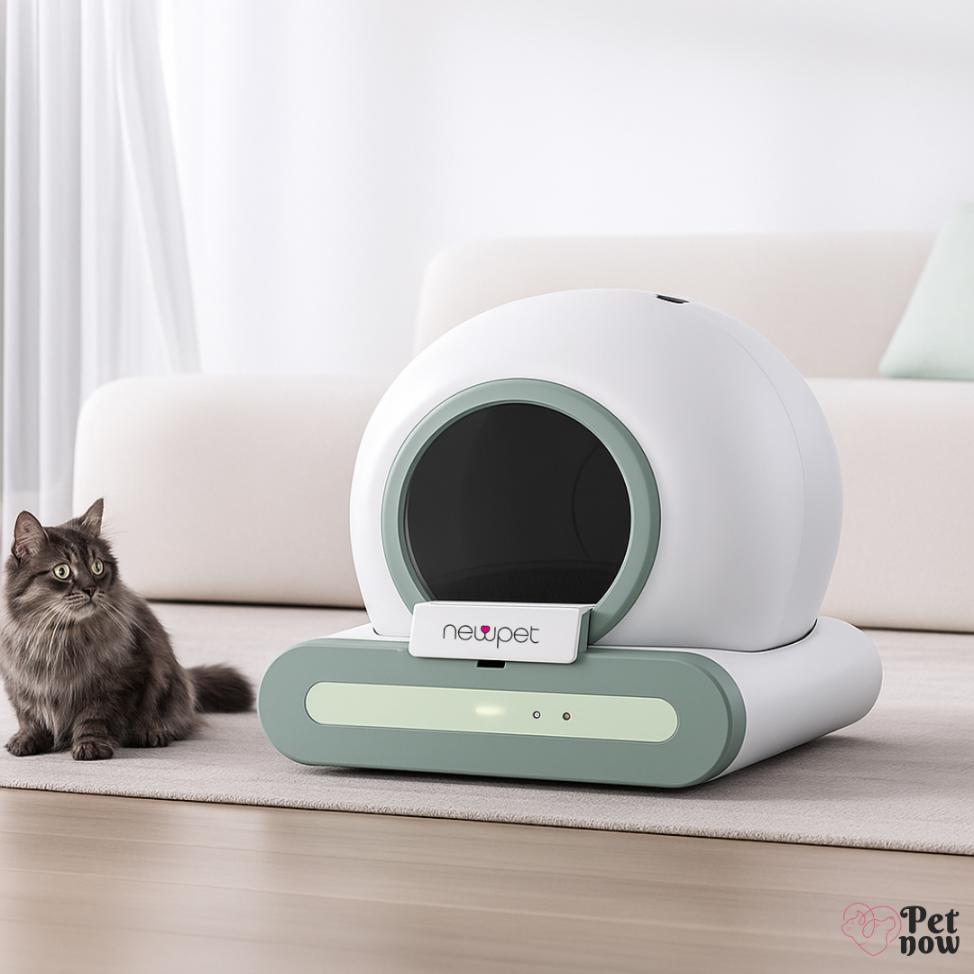 Caixa de Areia Automática para Gatos NewPet - Limpeza Automática
