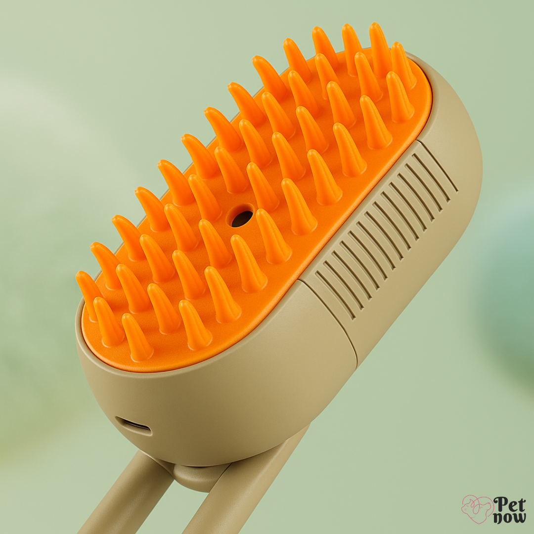 Escova a Vapor Removedora de Pelos para Gatos