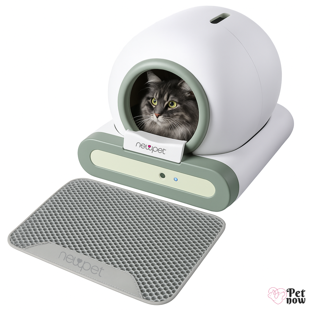 Caixa de Areia Automática para Gatos NewPet - Limpeza Automática
