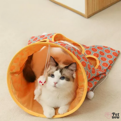 Saquinho Túnel para Gatos