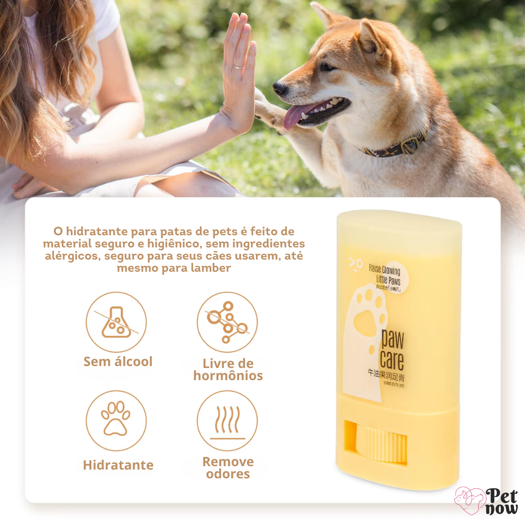 Bastão de Creme Hidratante para Patas dos Pets