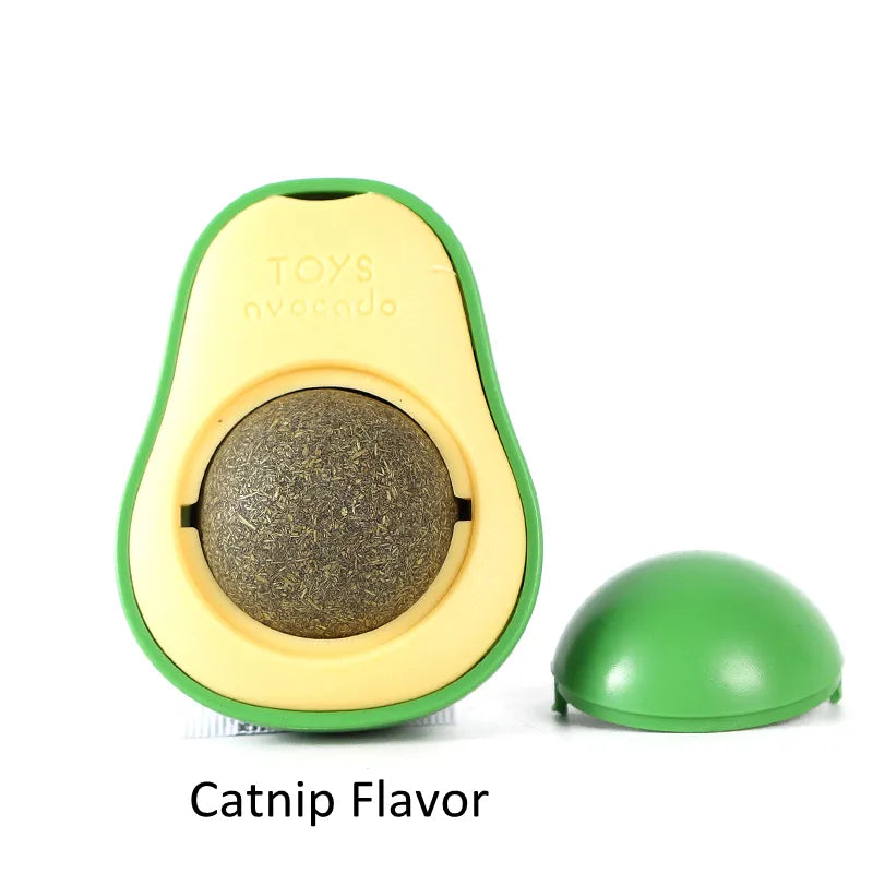 Abacatnip Bolinha de Catnip Interativa: Brinquedo de Catnip Que Vai Conquistar Seu Gato