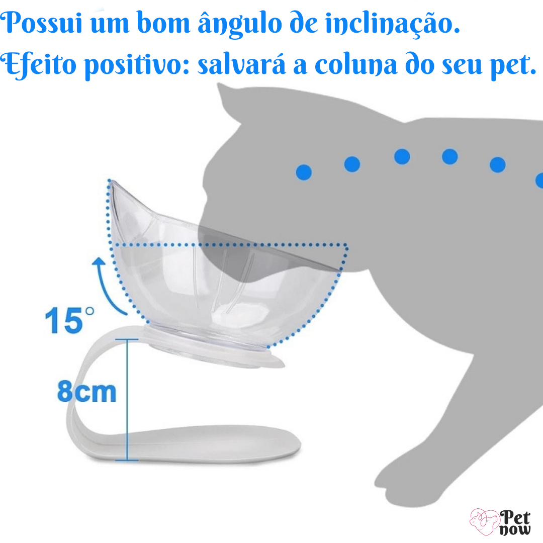 Comedouro Duplo PetNow para Gatos