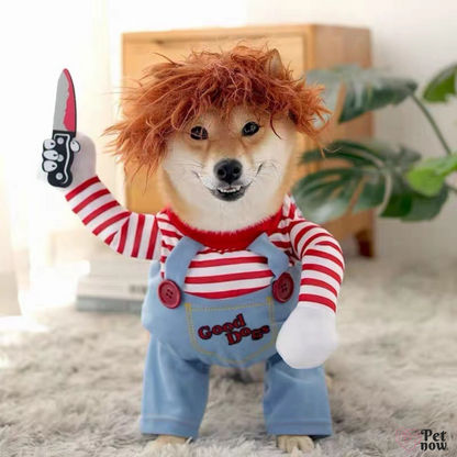 Fantasia de Chucky para Cães e Gatos