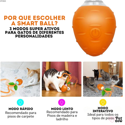 Cenoura Mágica Brinquedo Inteligente Para Gatos Led