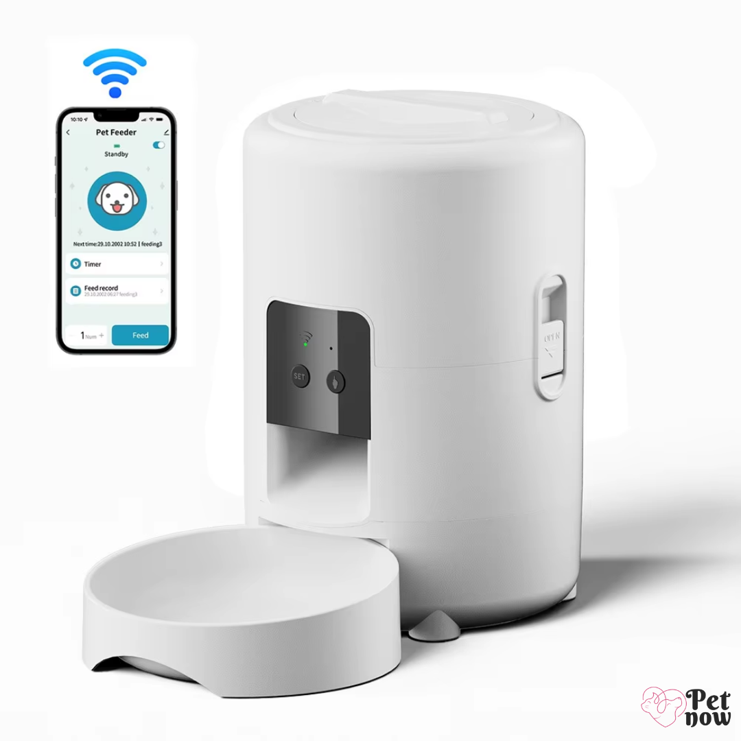 Comedouro Automático Inteligente 2L - Controle Manual ou Wi-Fi