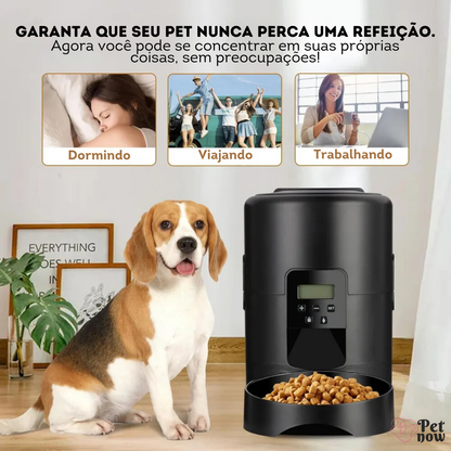 Comedouro Automático Inteligente 2L - Controle Manual ou Wi-Fi