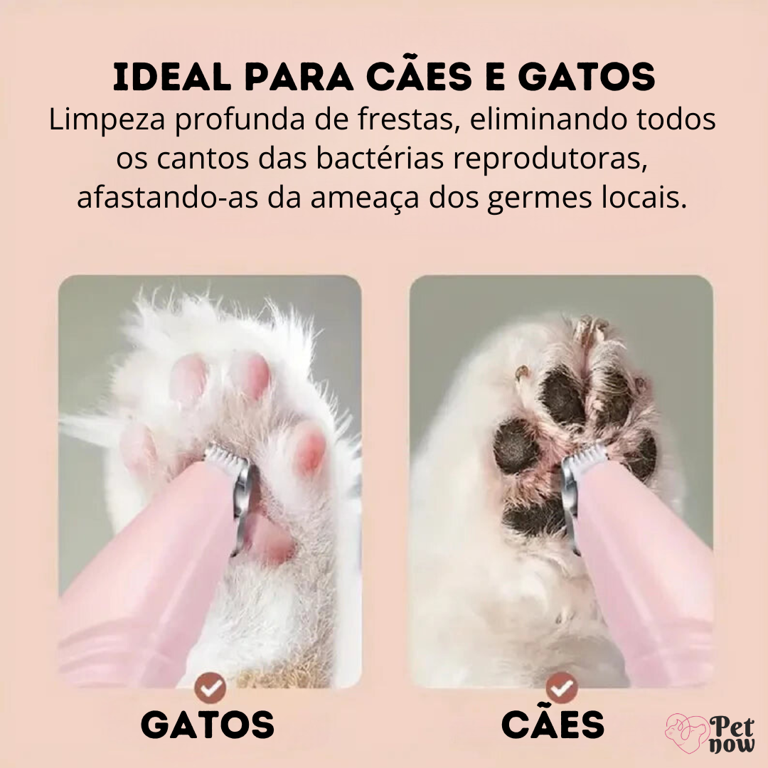 Aparador de Pelos para Patas dos Pets