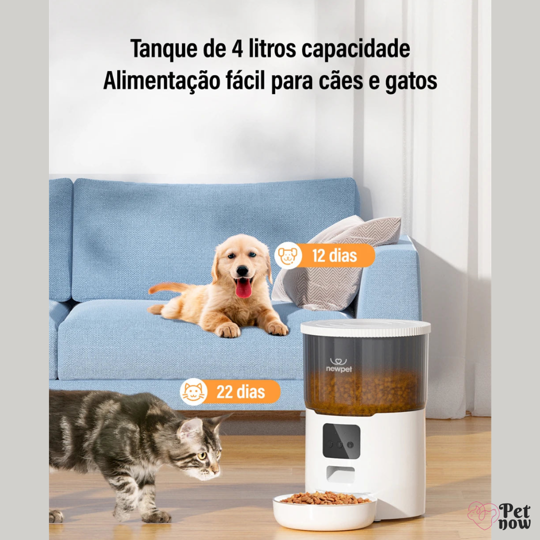 Alimentador Automático com Temporizador 4L Newpet