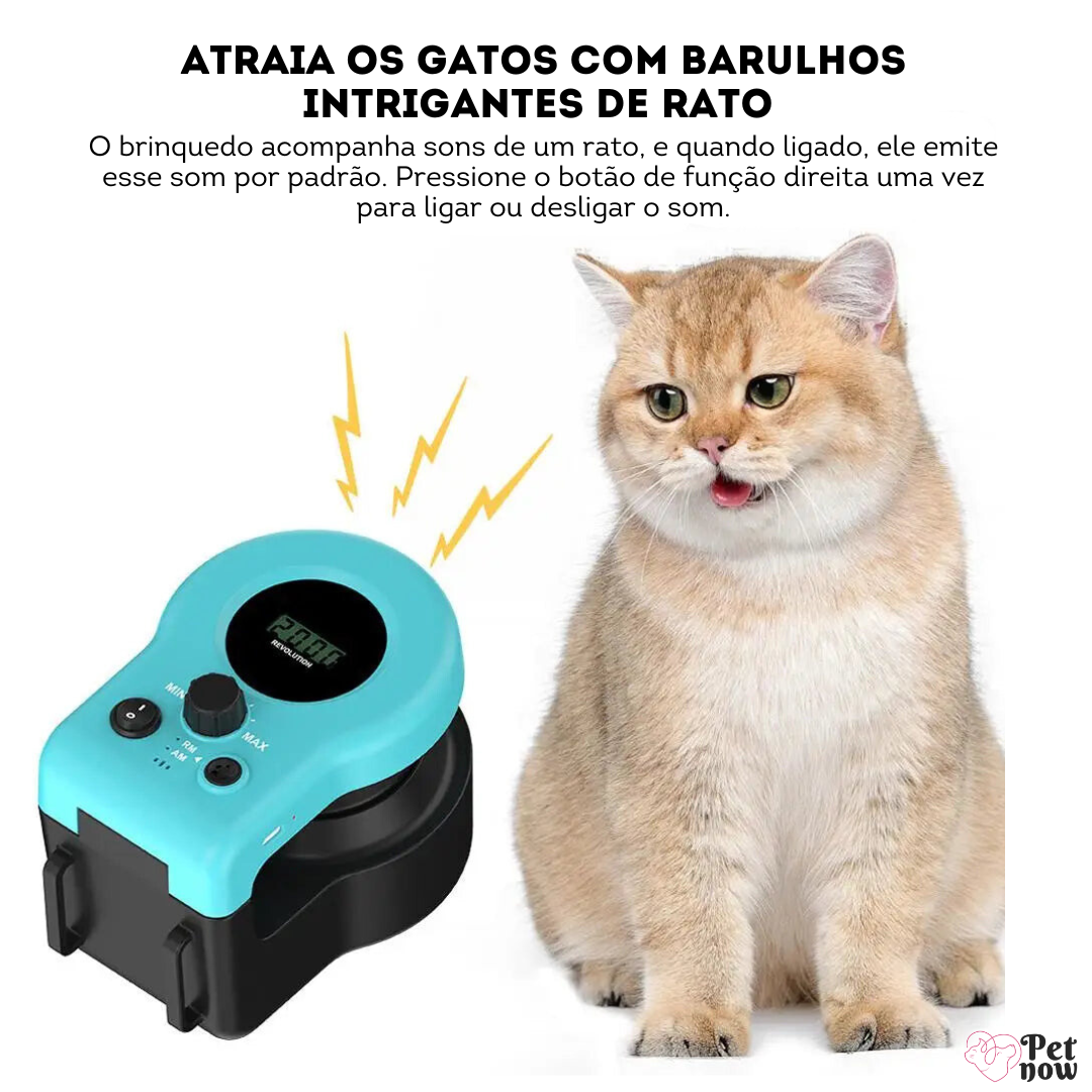 Brinquedo Interativo Movimento de Exercício para Gatos com Controle Remoto