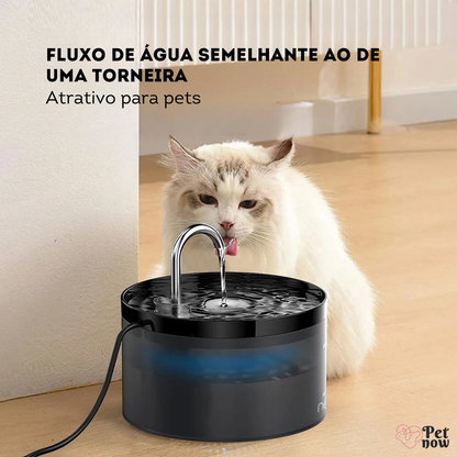 Bebedouro Automático com Filtragem Newpet USB Silencioso para Pets